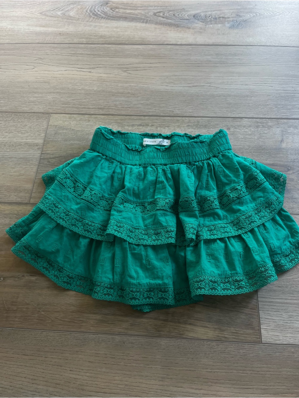 Altar’d State skort, emerald green, XS